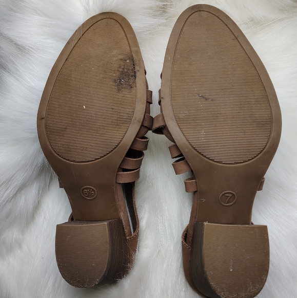 Universal Thread Aiden Huarache Heeled Mules - Picture 2 of 12